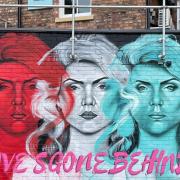 The mural can be found on The Causeway, Altrincham (Image: Peppermint Soda).