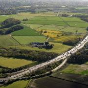 The M56. Picture: National Highways