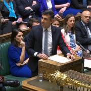 Chancellor Rishi Sunak in the House of Commons (Image: PA).