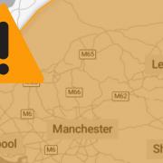 An amber warning has been released by the Met Office.