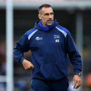 HAPPY: Sale Sharks director of rugby, Alex Sanderson