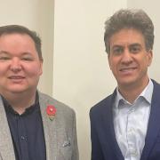 Andrew Western and Ed Miliband