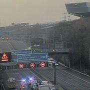 The M60 was closed in both directions