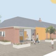 The building planned for Longford Park