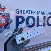 A photo shared on social media by GMP Trafford