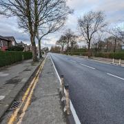 The cycleway was not resurfaced in recent works