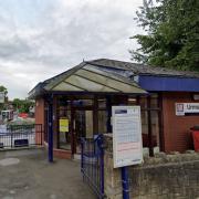Urmston is one of three train station in Trafford where ticket offices are under threat