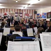A previous Flixton Band concert on Remembrance Sunday