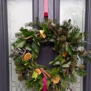 Wreath made at Kin’s Christmas Workshop
