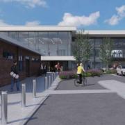 How Partington Sports Village Leisure Centre will look. Image: Ellis Williams