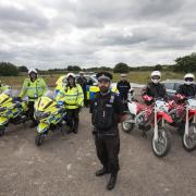 The new police off road biking team
