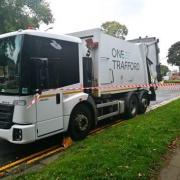 One Trafford bin collection truck. Picture: Darren Marsden