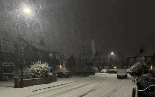 LIVE: Updates as snow arrives after weather warning in Trafford
