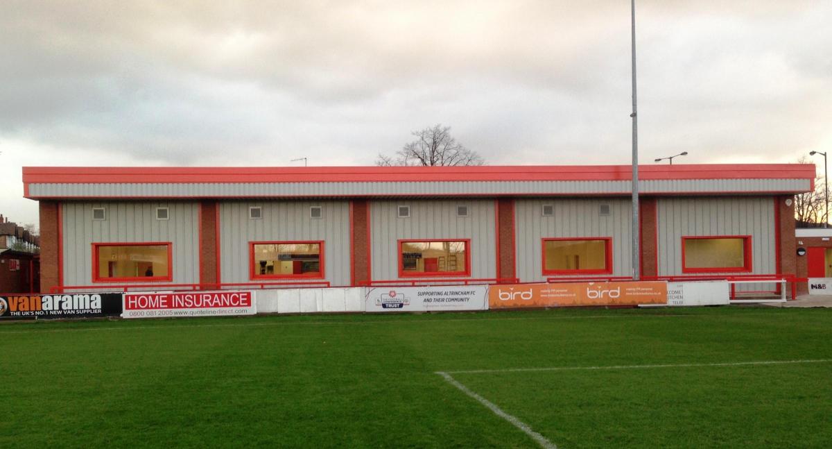 Altrincham Football Club in Greater Manchester, UK - e-architect