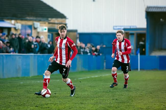 John Johnston, left, and Shaun Densmore have helped Altrincham keep 14 clean sheets from 19 games. Picture by Michael Ripley Photography