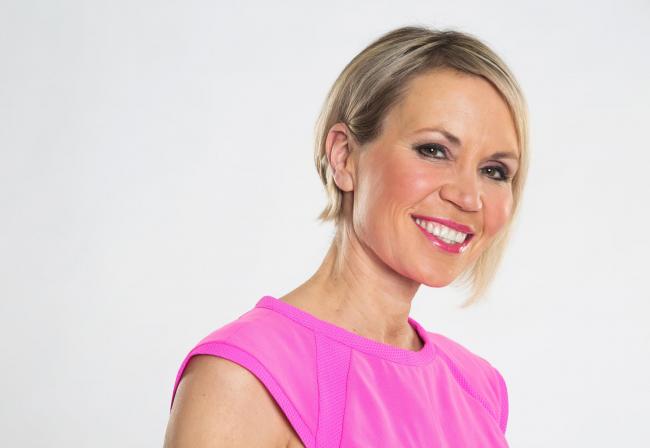BBC weather presenter Dianne Oxberry who has died aged 51 following a short illness. Picture: BBC/PA Wire