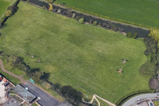 Cow Field, near Oldfield Brow. Picture: Google Maps